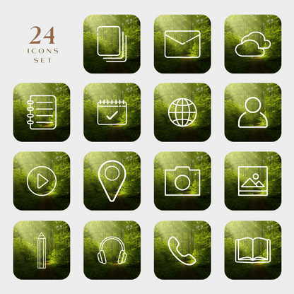 Website Icons Sommerwald